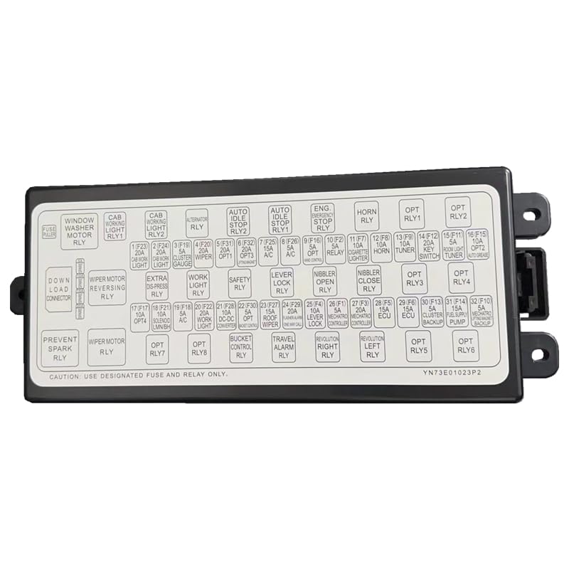 YN24E00016F2 Fuse Box for Kobelco SK-8 SK200-8 SK210-8 Excavator