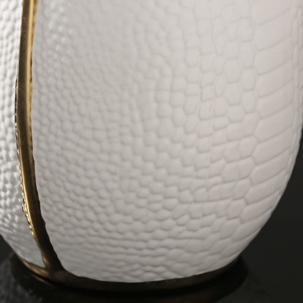 Vaso Design creativo Vaso grande Modello Camera Decorazione morbida Casa moderna Soggiorno Portico Mobile TV Disposizione dei fiori Vaso In Ceramica(B)