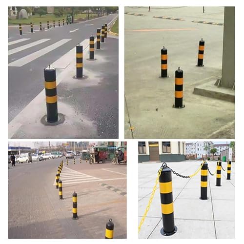 Borne de sécurité en acier haute résistance pour protection de parking