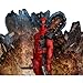 McFarlane Toys - Marvel Deadpool 1:10th Scale Posed Figure with Scene (The New Mutants #98)