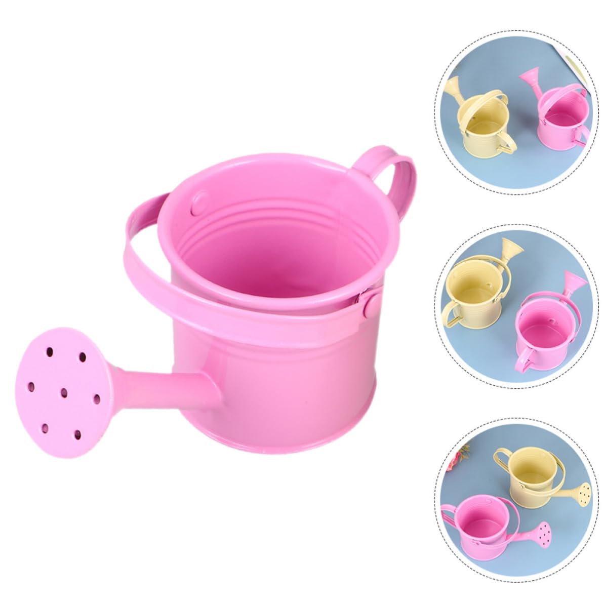 Regadera Pequeña de Metal para Niños, Pack 4, Hierro