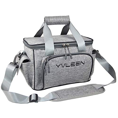 YVLEEN Fishing Tackle Box Bag - Outdoor Large Fishing Tackle Storage Bag