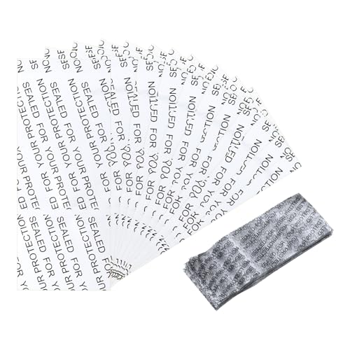 Bandas retráctiles de PVC transparentes uxcell de 85 x 35 mm para sellado de frascos y botes