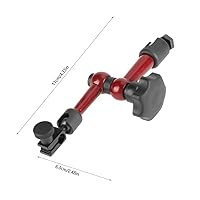 Vista 4 de Soporte base magnético ajustable, accesorios universales de soporte de aleación para indicador de marcado digital