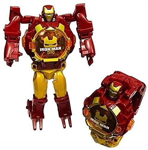 Nexxa Transformer Robot Convert to Digital Wrist Watch for Boys and Girls Robot Deformation Watch Best Gift