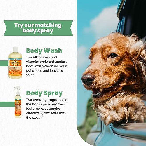 Image of Best Shot Scentament Spa Seasonal Body and Facial Wash, Tearless Shampoo, Hypoallergenic Body Wash, Removes Tear Stains, Exotic Island, 16 oz (Pack of 2)