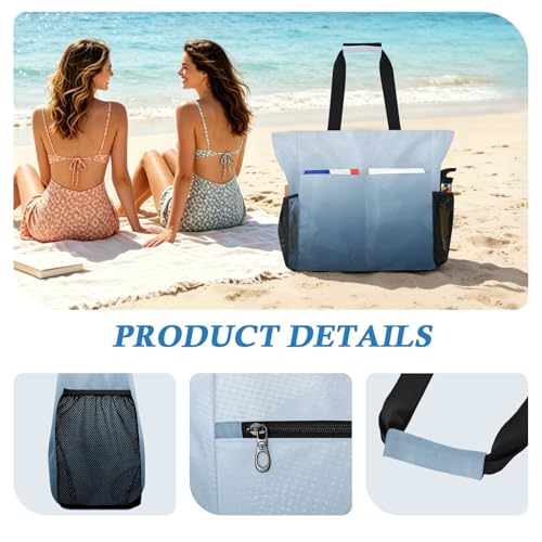 Sac de week-end zippé avec compartiments en maille pour femme active
