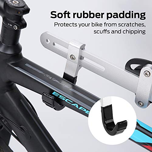 image for Sportneer Bike Wall Mount, Adjustable Horizontal Indoor Storage Rack f