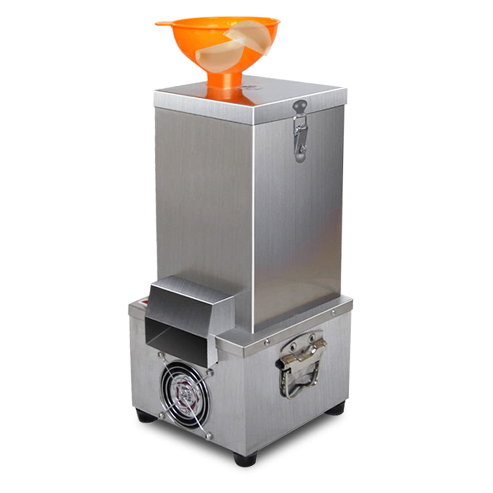 AYCDL Garlic Peeler Machine, Electric Automatic Garlic Separating Machine with Hopper, Commercial Stainless Steel Garlic Peeling Machine- Tool for Restaurant & Kitchen