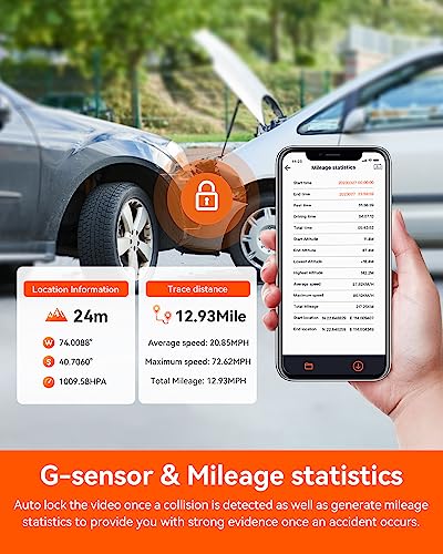 Image of Vantrue N4 Pro 3 Channel 4K WiFi Dash Cam, STARVIS 2 IMX678 x PlatePix x HDR Night Vision, 4K+1080P+1080P Front Inside and Rear Car Camera, Voice Control, GPS, 24H Parking Mode, Support 512GB Max
