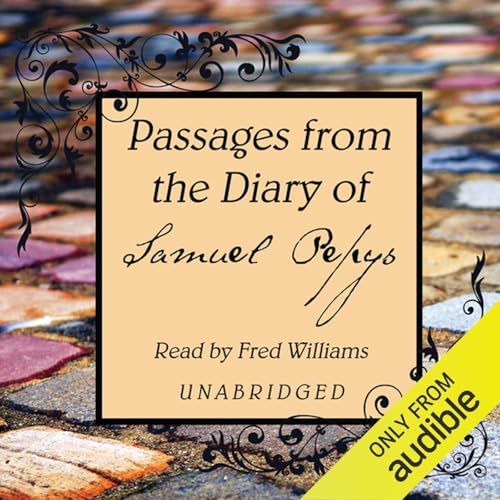 Page de couverture de Passages from the Diary of Samuel Pepys