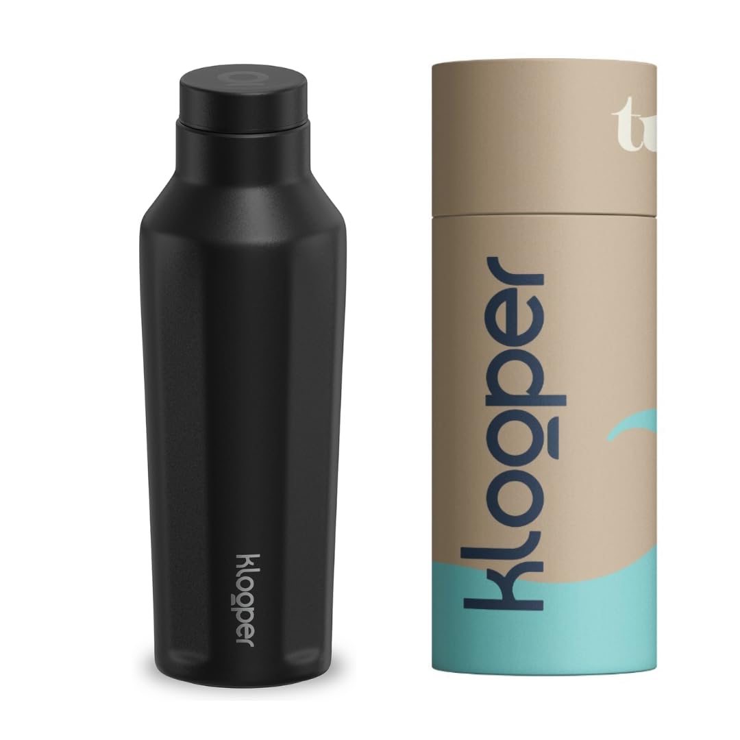 Klooper Vibe Insulated Bottles| Stainless Steel 304 Bottle | Thermosteel Hot And Cold Steel Water Bottle | Fridge Bottle |Sports Bottle | Gym Bottle |Travel Bottle, 500 Ml (B0CGXMXD52) Amazon Price History, Amazon Price Tracker