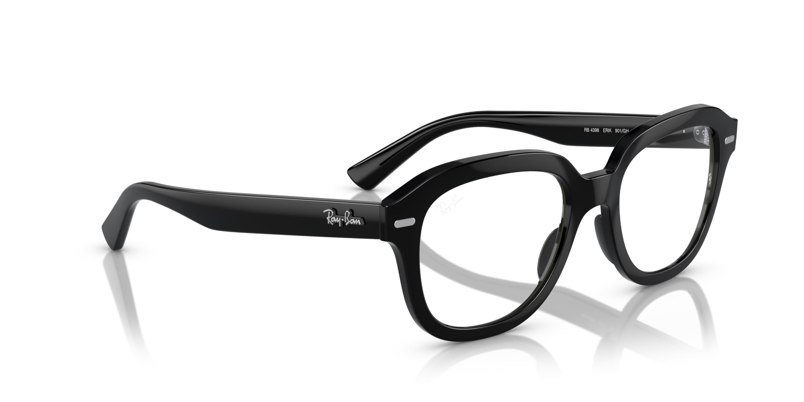 Ray-Ban Okulary przeciwsłoneczne unisex opal ciemnoszare oprawki, szare soczewki, 51 mm