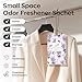 MYARO 20 Packs Lavender Linen Scent Sachet Long Lasting Closet Drawer Deodorizer Home Air Freshener Room Odor Eliminator