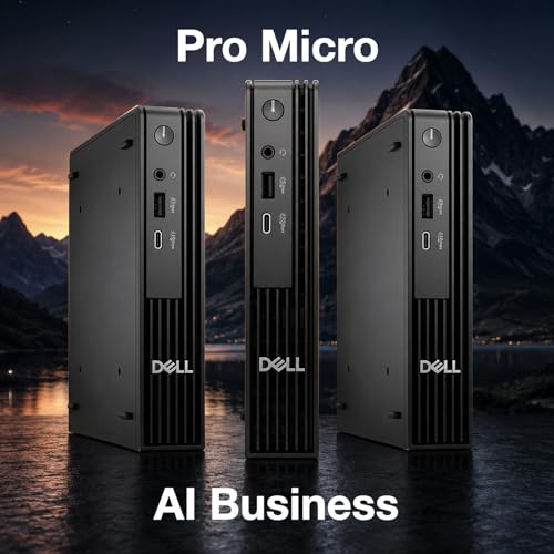 Image of Dell Pro Micro QCM1255 AI Business Mini Desktop