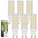 Produktbild MENGS® 6 Stück G9 10W LED Lampe 64x2835 SMD AC 220-240V Warmweiß 3000K Mit PC Material