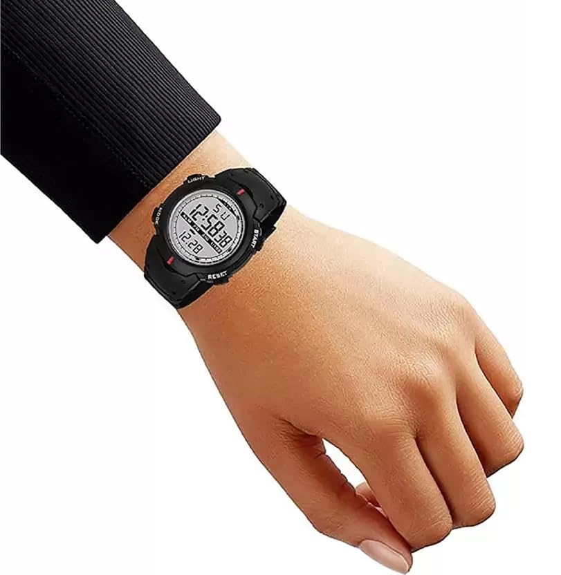 SELLORIA Boys Black Digital Watch Pack of 1 - Image 6