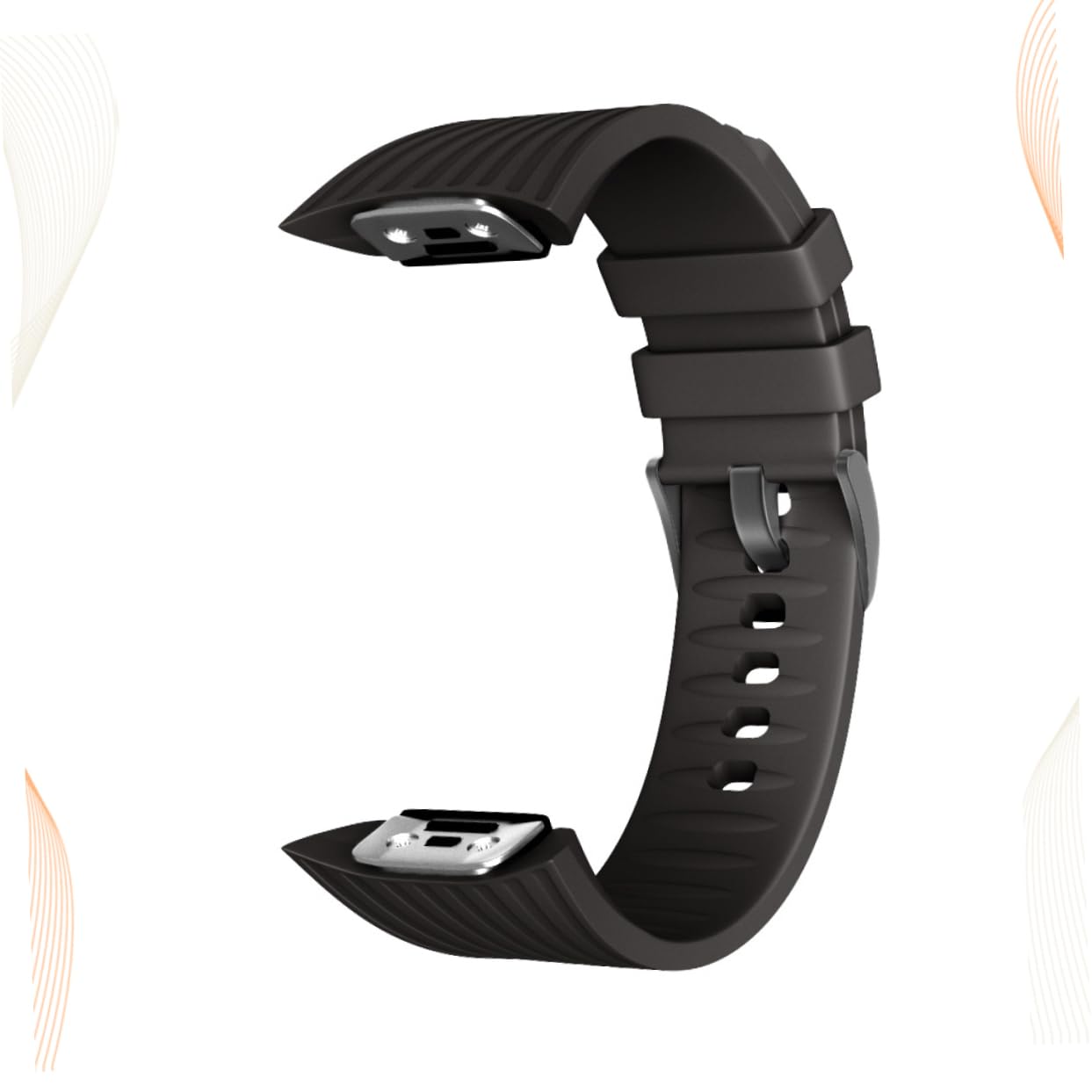 DOITOOL 3 Piezas Correa De Reloj Inteligente Relojes Inteligentes Reloj Deportivo De Silicona Pulsera De Silicona Correa De Muñeca Confortable Mirar Poroso Muñequera Profesional