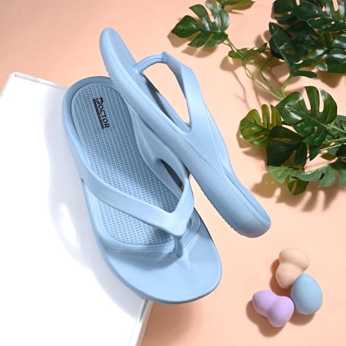 Image of DOCTOR HEALTH SUPER SOFT Stylish Ultra Soft Slippers with Cushion | Comfortable, Premium and Bright Colorful Flip Flops | Lab Tested Cushion and Bounce | Cushioned Footwear | Trendy Women Slippers