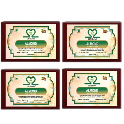 Image of Honey & Almond Soap (Pack of 4) (4 x 125 g)