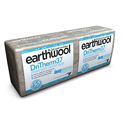 Knauf Earthwool DriTherm 37 Cavity Insulation Slabs | 150mm (4.37m2 per Pack)