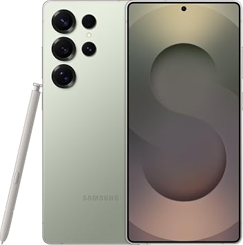 Samsung Galaxy  S25 Ultra 5G 2025  Exclusive Colours  12GB RAM SM-S938B  Qualcomm Snapdragon 8 Elite SIM-Free Factory Unlocked  Android 15 Smartphone Titanium Jadegreen, 512, GB