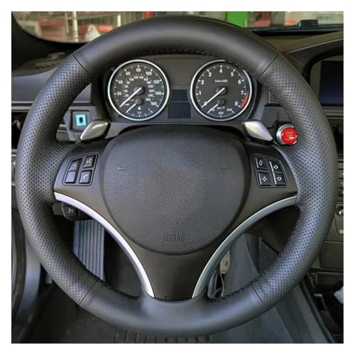 Per BMW Serie 1 E81 E82 E87 E88 Serie 3 E90 E91 E92 Interni auto Volante Copriauto Avvolgente Coprivolante in pelle