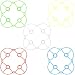 Kingtoys 40pcs 5 Color Cheerson CX-10 Main Blade Propellers Props+5PCS Blades Cover