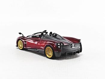 MINI GT パガーニ・ロードスター(ブラック) チェイスカー MINI GT 1:64 Model Car Pagani Huayra Roadster Alloy Die-Cast