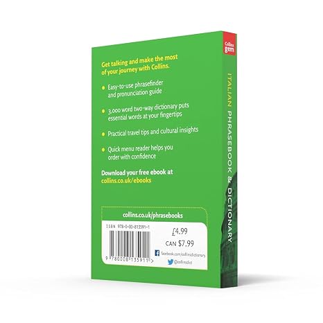 Collins Gem Italian Phrasebook & Dictionary