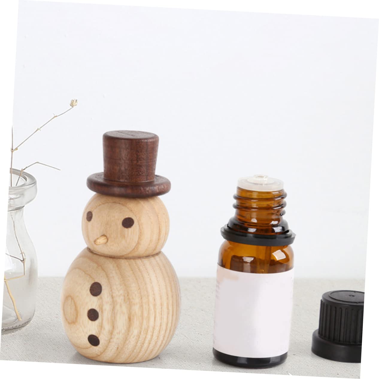 FRCOLOR 2St Aromazerstäuber Raumdiffusoren Diffusor-Schilf-Sticks Kerzenwachswärmer Room Fragrance Auto Innenraum ätherische öle Räucherholz im Auto Duftzerstäuber im Auto hölzern