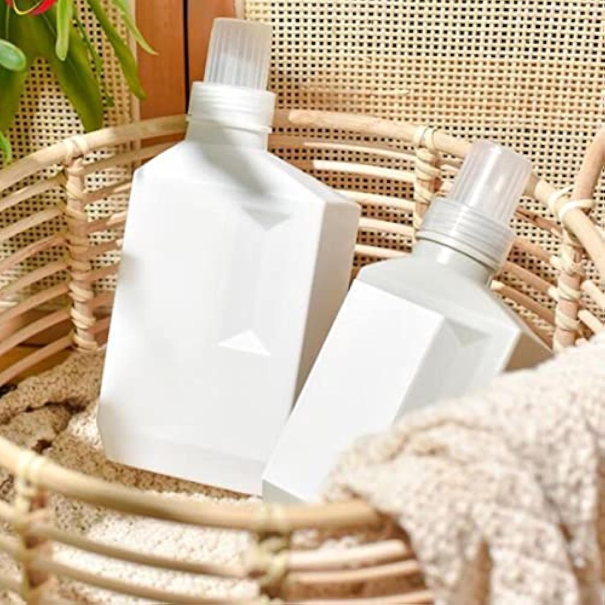3x Laundry Liquid Refillable Bottle Detachable Mouth