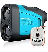 Mileseey Laser Golf afstandsmeter 600 m met Slope, ± 0,5 m nauwkeurigheid, vlaggenblokkering, scan mod...