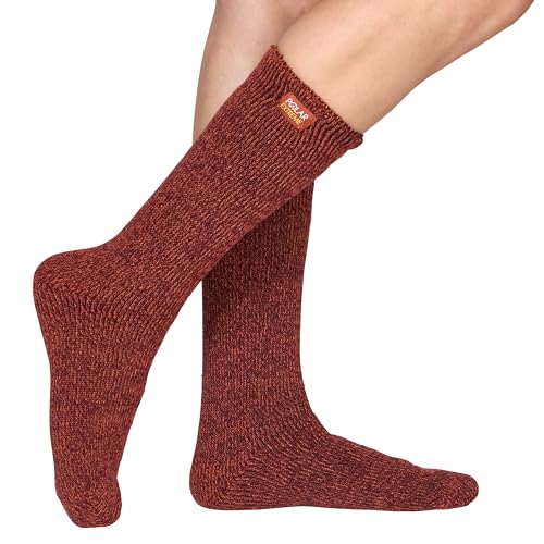 Image of Polar Extreme Thermal Hiking Socks - Cushioned, Insulated, Warm para Boots, Women & Men, One Size Fits Most 4-10, 2-Pack