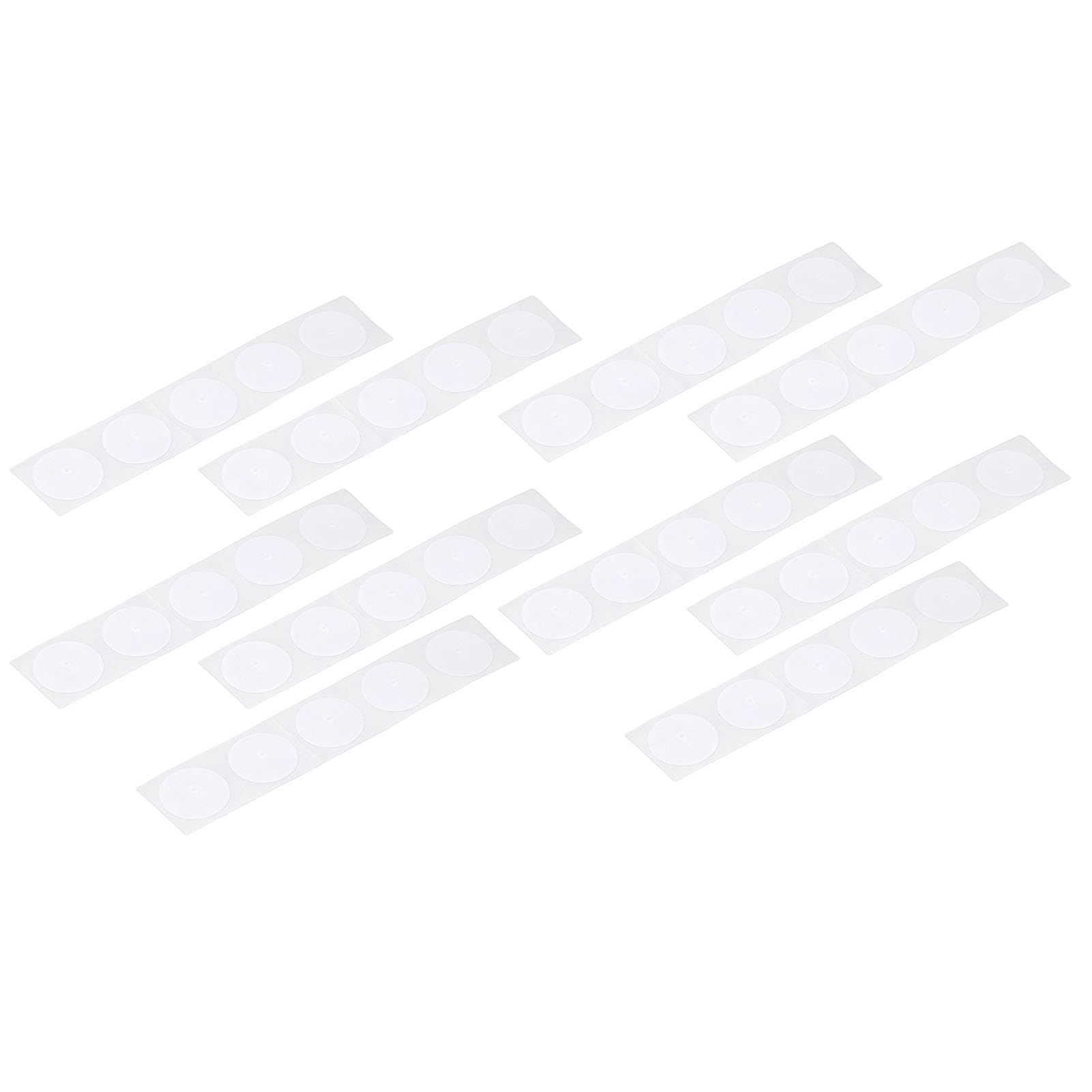 Etiquetas NFC RFID Adhesivas Impermeables 13.56 MHz 504 Bytes 25mm Diámetro Aleación Cobre 50 Unidades
