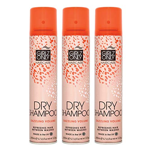 Girlz Only Dry Shampoo Dazzling Volume 6.73 Ounce, Pack of 3