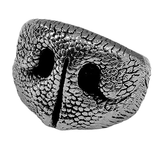 Vdaxvme Puppy Nose Design Fashion Rings Finger Accessories Perfect for Pet Lovers Collection Adjustable Animal Inspired