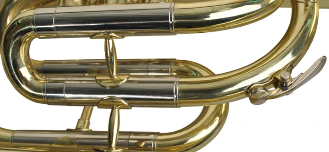 Steinbach Marching Euphonium in Bb Stimmung mit Zubehör