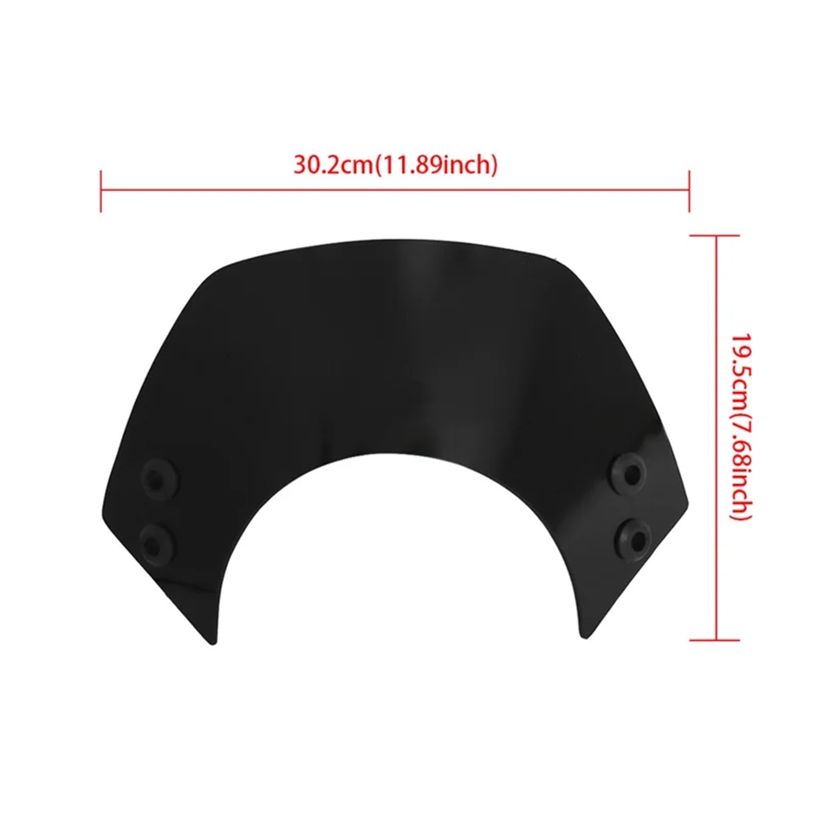 Pare-Brise for Scooter GTS 125 200 300 GTV300 LX50 LX125 LX150 avec Support de Protection(A Set)