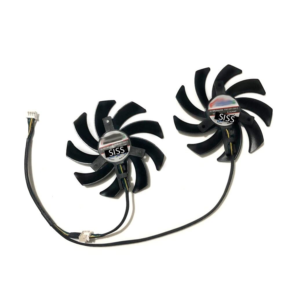 Ventola Di Ricambio Per Scheda Video Sapphire Radeon - FDC10H12S9-C 85mm 4-Pin - Foto 9