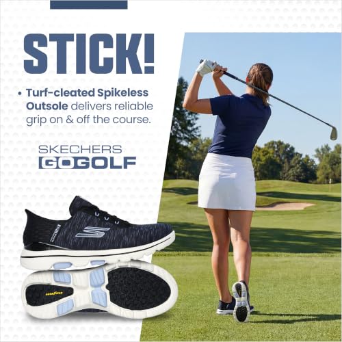 Image of Skechers Womens Go Walk 5 Relaxed Fit Slip-in Golf ShoeSneaker
