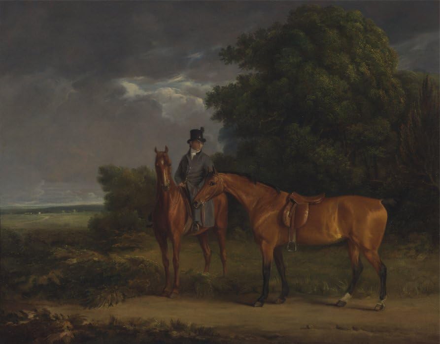 Tableau Toile Affiches d'Art de Jacques Laurent Agasse impression haute définition format 60x90cm
