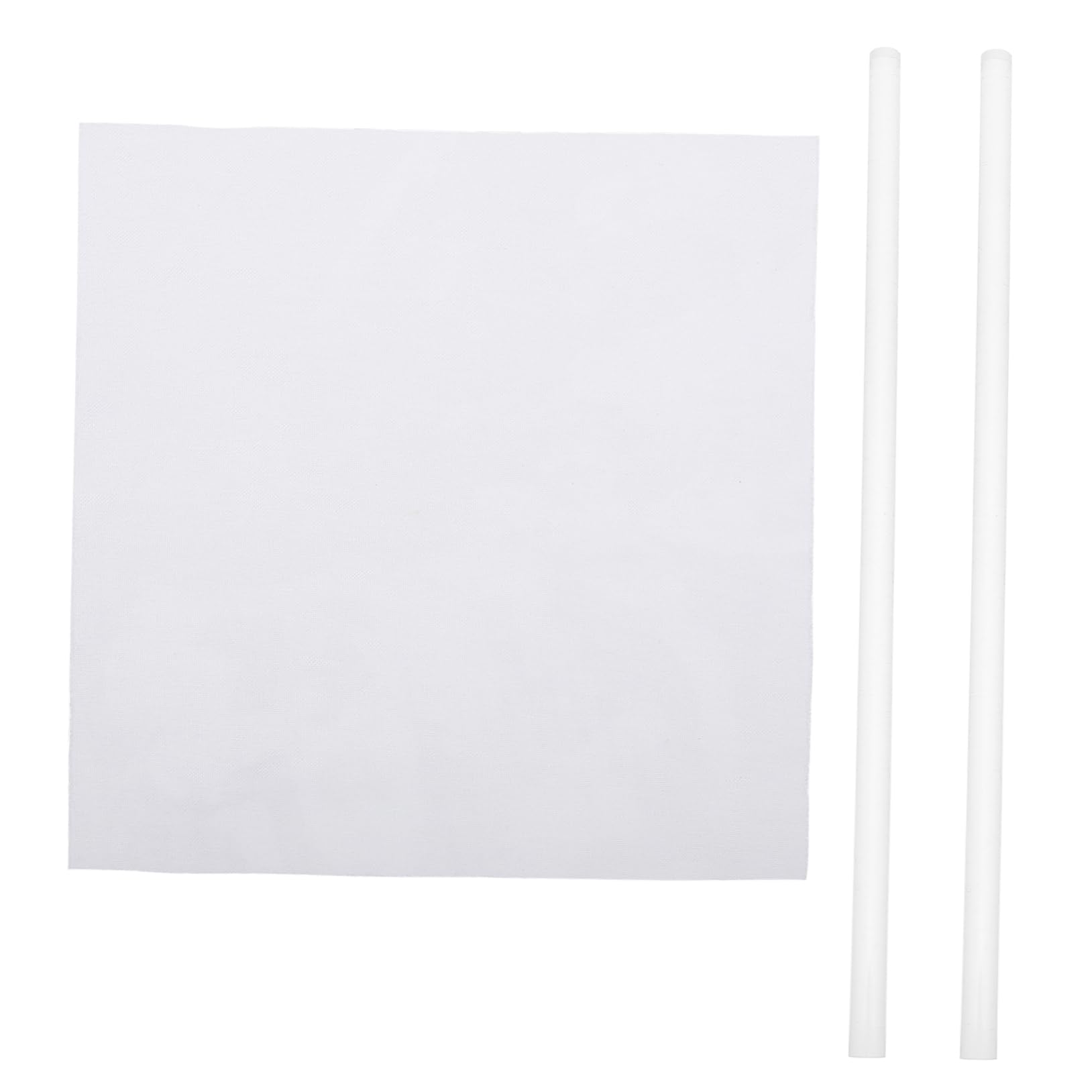 HOOTNEE 6 Packs Experimental Triboelectrification Tool Static Electricity Learning Equipment Stir Sticks for Cocktails Electrostatic Friction Cloth Science Experiment Supplies