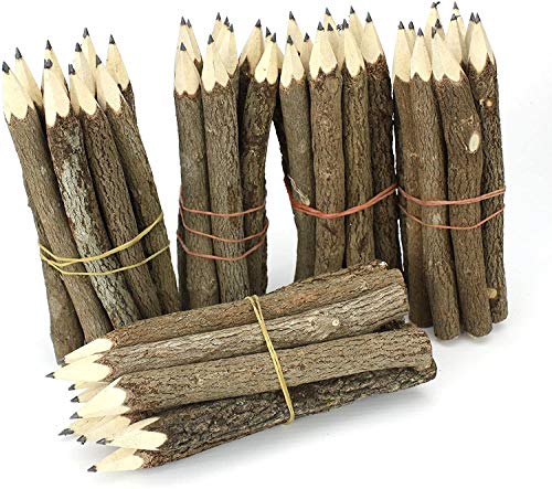 Windhorse Bleistift-Set aus Thailändischen Zweigen, klein, Schwarz, 5 Bündel Cover