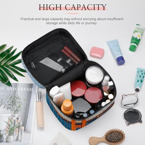 Foldable Travel Luggage Bag for Men And Women, Dry And Wet Separation Portable Travel Luggage Bag, San Francisco Bay Bridge Printed Waterproof Sports Luggage Bag, Fitness Bag4