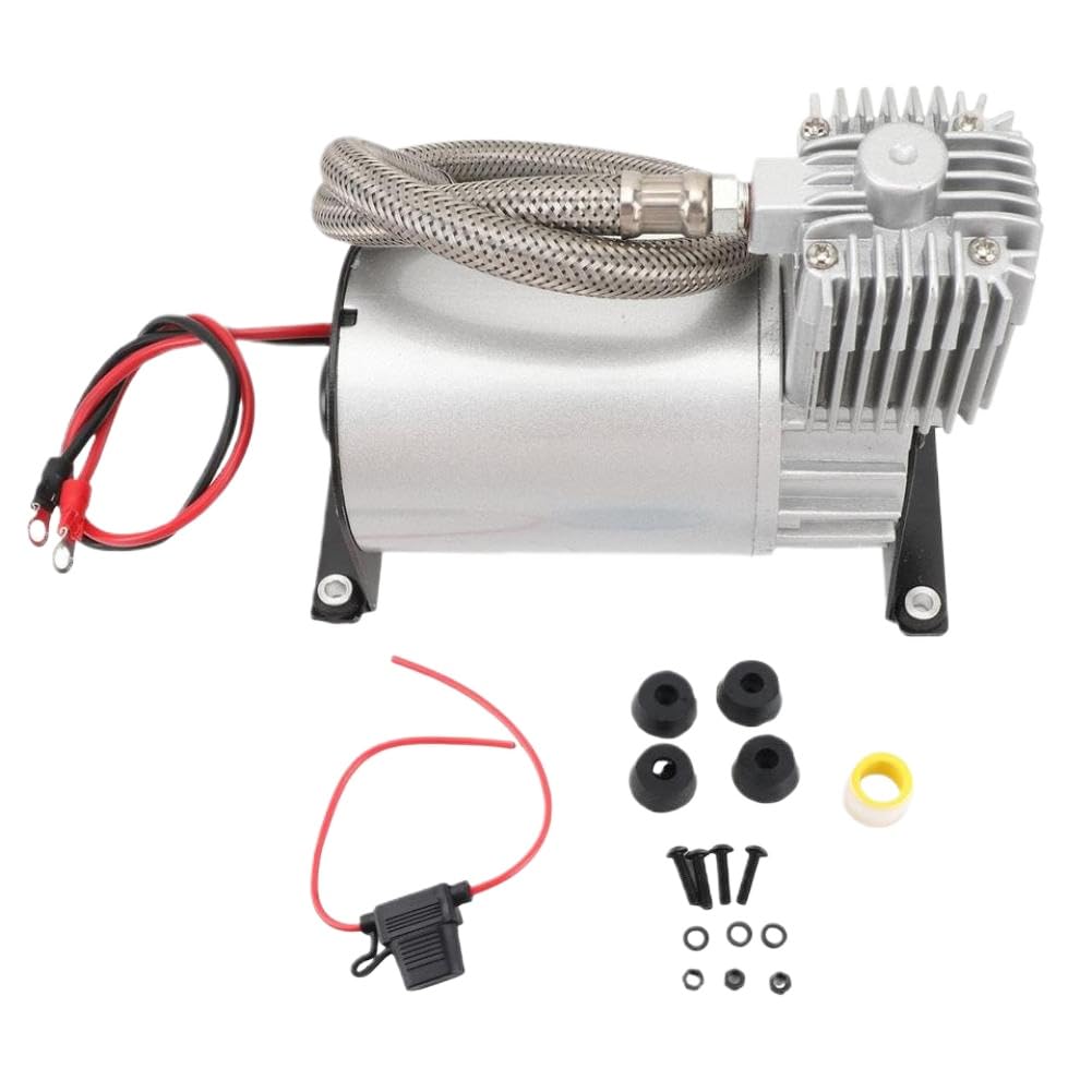 Air Compressor 150PSI Replacement Air Pump Horn Compressor Compatible with Trains Trucks Yachts DC 12V