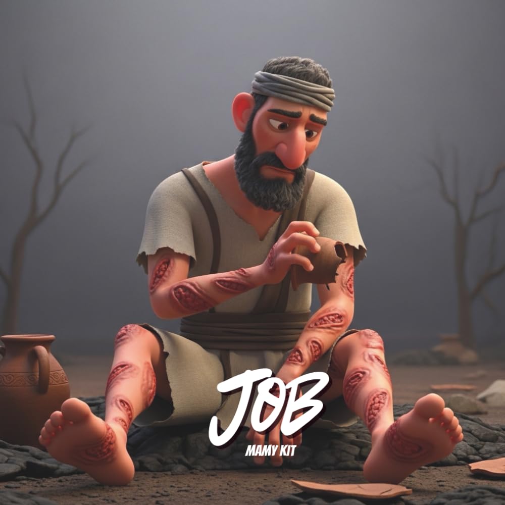 L’Histoire de Job – L’Homme Fidèle dans l’Épreuve: Un récit biblique illustré pour enfants