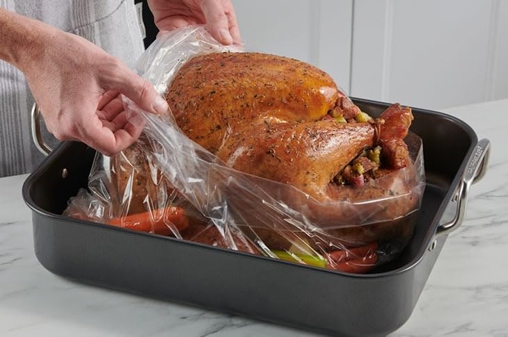 Viora Lüks Fırın Torbası 8 Adet 25cm*38cm Büyük Boy, Lüks Fırın Poşeti 8 Adet - Büyük Boy 25cm*38cm, Mutfakta Şıklık ve Pratiklik