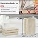 Guichifun Faux Books Living Room Decor - Resin Cute Cream Farmhouse Decor Fake Modern Fashion Decorative Books Set for Office Mantle Shelves Coffee Table Decor 4.2 * 2.7 * 6.2 Inch