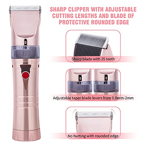 Dog Clippers High Power Dog Clipper Low Noise Plug-in Dog Professional Pet Grooming Clippers Kit Setfor Medium Large Cat Dog Sheep Animal - Image 3